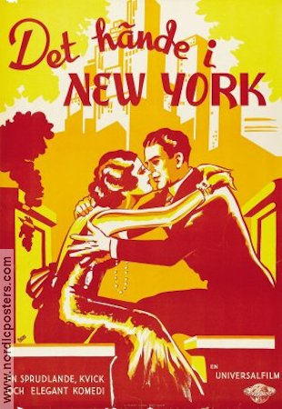 Det hände i New York 1935 poster Alan Crosland