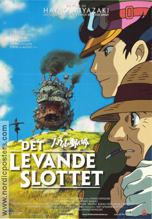 Det levande slottet 2004 poster Hayao Miyazaki Filmbolag: Studio Ghibli Hitta mer: Anime Filmen från: Japan Animerat