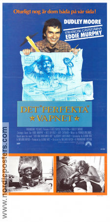 Det perfekta vapnet 1984 poster Dudley Moore Eddie Murphy Willard Huyck