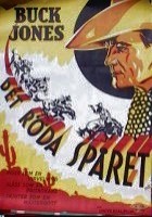 Det röda spåret 1938 poster Buck Jones