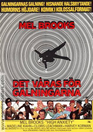 Det våras för galningarna 1977 poster Madeline Kahn Cloris Leachman Harvey Corman Mel Brooks