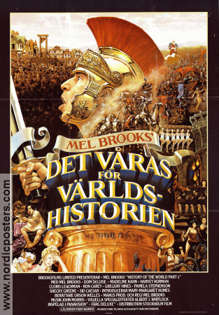 Det våras för världshistorien 1981 poster Gregory Hines Dom DeLuise Madeline Kahn Mel Brooks