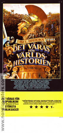 Det våras för världshistorien 1981 poster Gregory Hines Dom DeLuise Madeline Kahn Mel Brooks