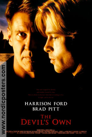 The Devil´s Own 1997 poster Harrison Ford Brad Pitt Alan J Pakula