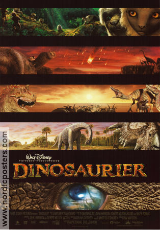 Dinosaurier 2000 poster DB Sweeney Eric Leighton Dinosaurier och drakar