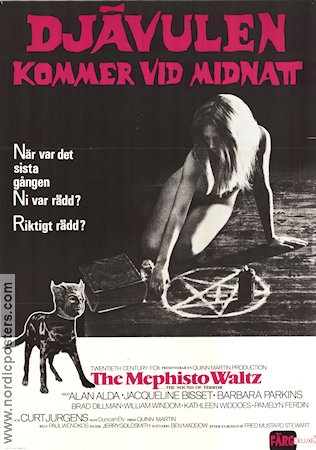 Djävulen kommer vid midnatt 1971 poster Alan Alda Jacqueline Bisset Paul Wendkos