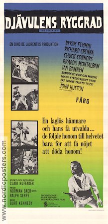 Djävulens ryggrad 1971 poster Bekim Fehmiu Richard Crenna Burt Kennedy