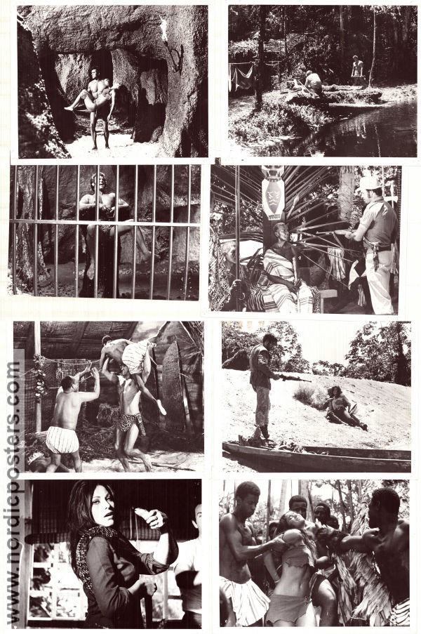 Djungelns härskare 1969 filmfotos Steve Hawkes Kitty Swan Manuel Cano Hitta mer: Tarzan