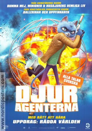 Djuragenterna 2019 poster Kirk Thornton Guillaume Ivernel Animerat