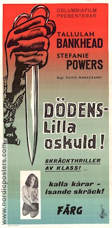 Dödens lilla oskuld 1965 poster Tallulah Bankhead