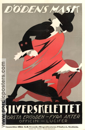 Dödens mask 1920 poster Margit Barnay Paul Czimeg James Bauer