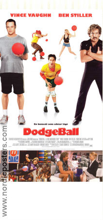 DodgeBall 2004 poster Vince Vaughn Christine Taylor Ben Stiller Rawson Marshall Thurber Sport