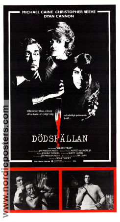 Dödsfällan 1982 poster Michael Caine Christopher Reeve Dyan Cannon Sidney Lumet