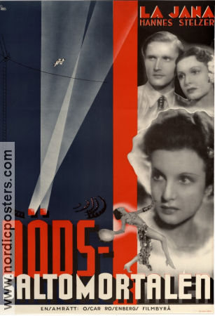Dödssaltomortalen 1937 poster La Jana Hannes Stelzer Hans H Zerlett