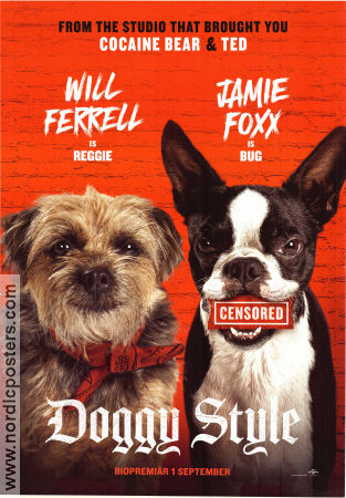Doggy Style 2023 poster Will Ferrell Jamie Foxx Isla Fisher Josh Greenbaum Hundar