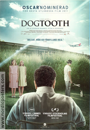 Dogtooth 2009 poster Christos Stergioglou Michele Valley Angeliki Papoulia Yorgos Lanthimos Filmen från: Greece