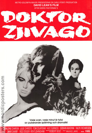 Doktor Zjivago 1965 poster Omar Sharif David Lean