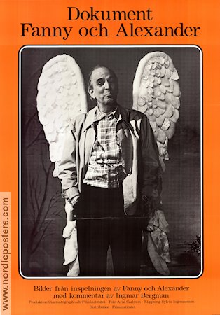 Dokument Fanny och Alexander 1986 poster Ingmar Bergman