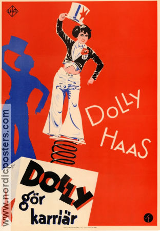 Dolly gör karriär 1930 poster Dolly Haas Oskar Karlweis Anatole Litvak