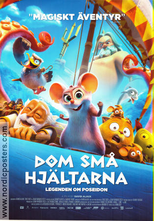 Dom små hjältarna 2022 poster Kaycie Chase David Alaux Animerat