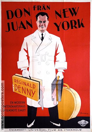 Don Juan från New York 1929 poster Reginald Denny William James Craft