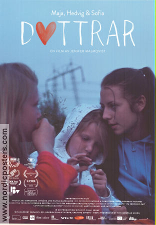 Döttrar 2022 poster Maja Hedvig Sofia Jenifer Malmqvist Dokumentärer