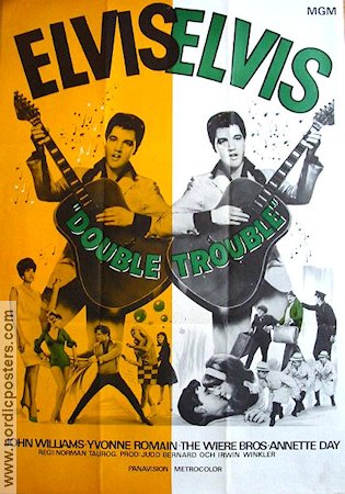 Double Trouble 1967 poster Elvis Presley