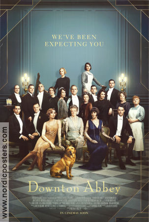 Downton Abbey 2019 poster Stephen Campbell Moore Michael Fox Lesley Nicol Elizabeth McGovern Maggie Smith Michael Engler Från TV