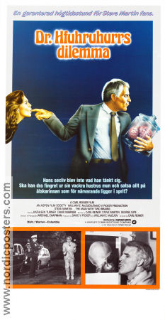 Dr Hfuhruhurrs dilemma 1983 poster Steve Martin Kathleen Turner David Warner Carl Reiner