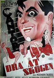 Dra åt skogen 1936 poster Eddie Cantor Norman Taurog