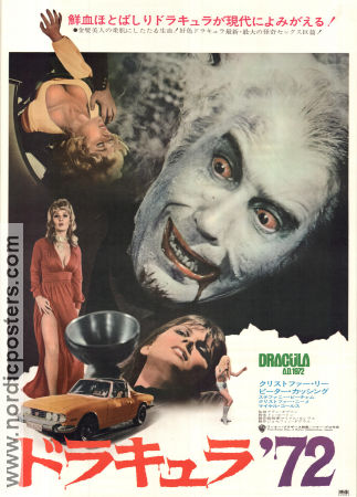 Dracula A.D. 1972 1972 poster Christopher Lee Peter Cushing Alan Gibson Filmbolag: Hammer Films Hitta mer: Dracula