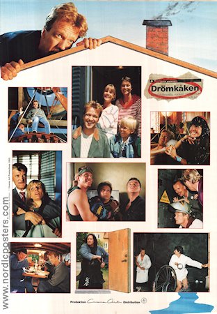 Drömkåken 1993 poster Björn Skifs Suzanne Reuter Zara Zetterqvist Peter Dalle