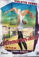 Drömmarnas dans 1950 poster Violette Verdy Ludwig Berger