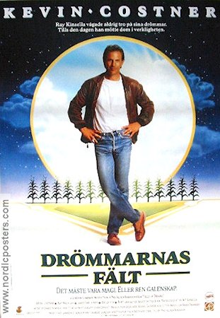 Drömmarnas fält 1989 poster Kevin Costner Amy Madigan