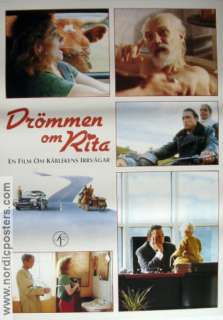 Drömmen om Rita 1993 poster Marika Lagercrantz Per Oscarsson Philip Zandén Jon Lindström