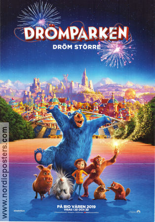 Drömparken 2019 poster Sofia Mali Dylan Brown Animerat