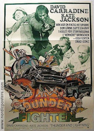 Dunderfighten 1977 poster David Carradine Corey Allen