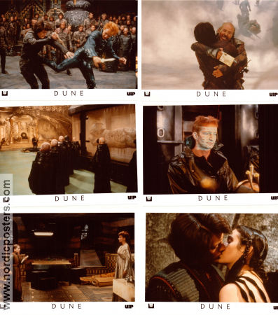 Dune 1984 lobbykort Sting Kyle MacLachlan Frank Herbert Silvana Mangano David Lynch