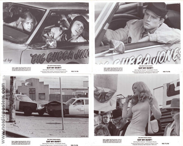 Eat My Dust! 1976 filmfotos Ron Howard Christopher Norris Brad David Charles B Griffith Bilar och racing