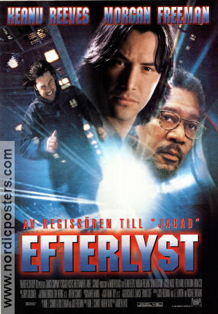 Efterlyst 1996 poster Keanu Reeves Morgan Freeman Rachel Weisz Andrew Davis