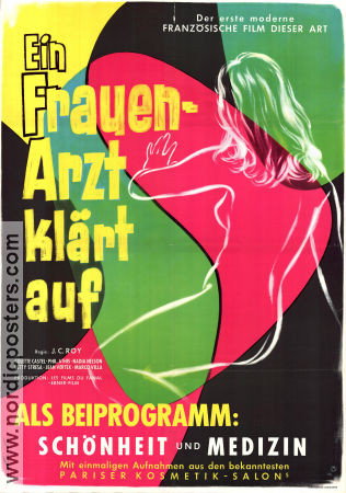 Ein Frauenarzt klärt auf 1955 poster Philipp Athis Sacha Briquet Jean-Claude Roy