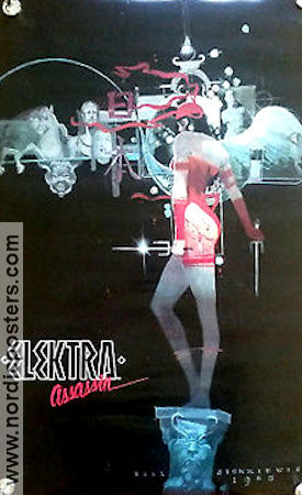 Elektra Assasin Epic 1986 affisch Affischkonstnär: Bill Sienkiewicz Hitta mer: Comics