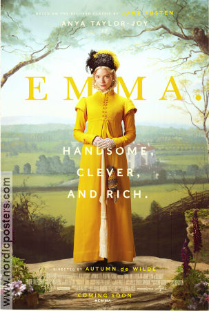 Emma 2020 poster Anya Taylor-Joy Johnny Flynn Josh O´Connor Autumn de Wilde