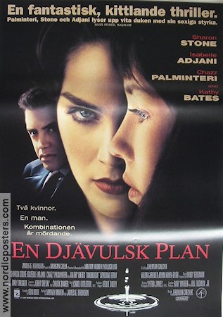 En djävulsk plan 1996 poster Sharon Stone Isabelle Adjani Chazz Palminteri Jeremiah S Chechik