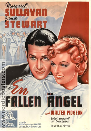 En fallen ängel 1938 poster Margaret Sullavan James Stewart HC Potter