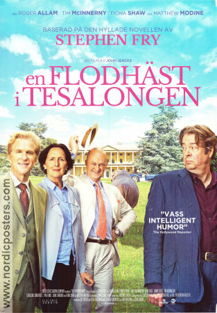 En flodhäst i tesalongen 2017 poster Roger Allam Tim Charles Rod Glenn John Jencks