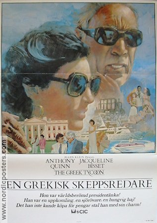 En grekisk skeppsredare 1979 poster Anthony Quinn Hitta mer: Greece Glasögon