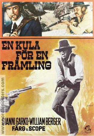 En kula för en främling 1971 poster Gianni Garko William Berger Christopher Chittell Giuliano Carnimeo