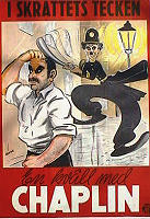 En kväll med Chaplin matine 1955 poster Charlie Chaplin