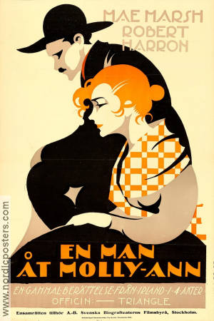 En man åt Molly-Ann 1916 poster Mae Marsh Robert Harron Paul Powell